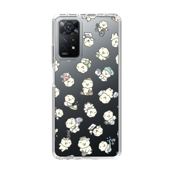 Slim Protection Case［ Mossari Mosao - Lots of Mosao - Clear ］