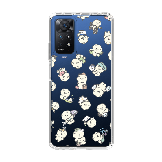 Slim Protection Case［ Mossari Mosao - Lots of Mosao - Clear ］