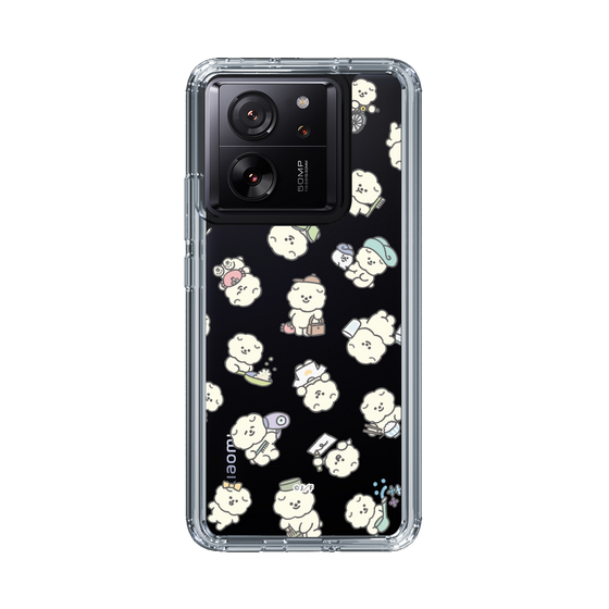 Slim Protection Case［ Mossari Mosao - Lots of Mosao - Clear ］