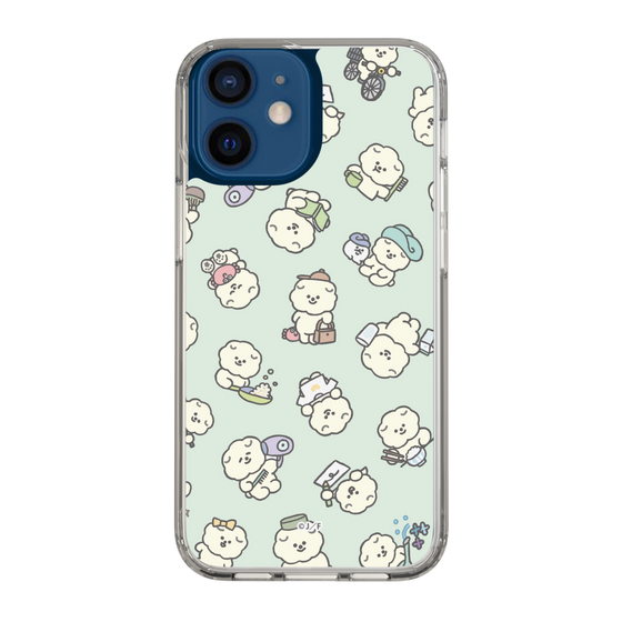 Slim Protection Case［ Mossari Mosao - Lots of Mosao - Green ］