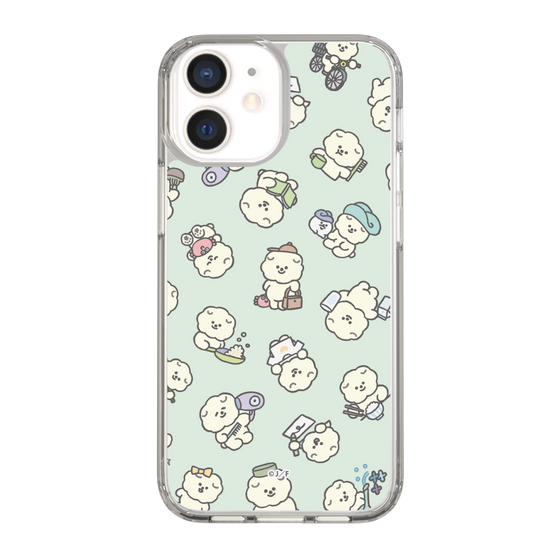 Slim Protection Case［ Mossari Mosao - Lots of Mosao - Green ］