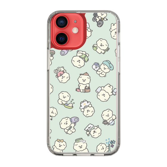 Slim Protection Case［ Mossari Mosao - Lots of Mosao - Green ］