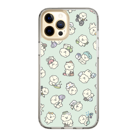 Slim Protection Case［ Mossari Mosao - Lots of Mosao - Green ］