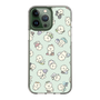 Slim Protection Case［ Mossari Mosao - Lots of Mosao - Green ］
