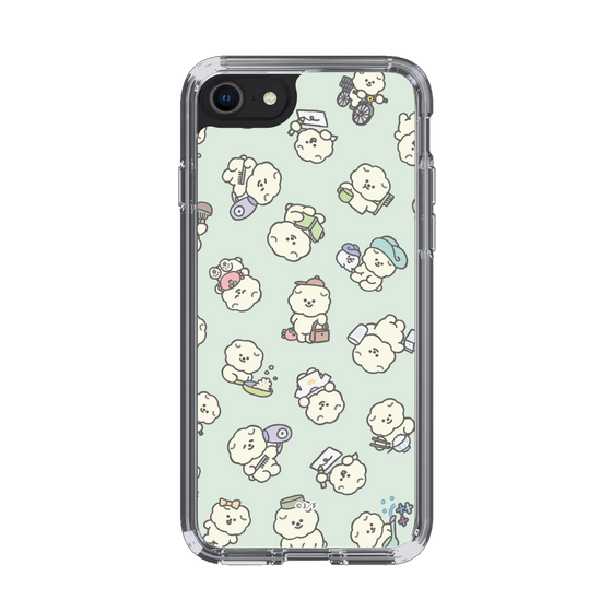 Slim Protection Case［ Mossari Mosao - Lots of Mosao - Green ］