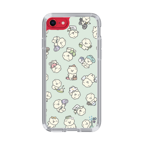 Slim Protection Case［ Mossari Mosao - Lots of Mosao - Green ］