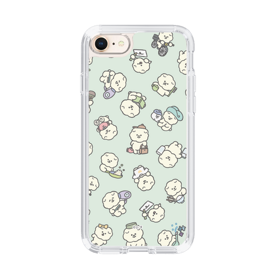 Slim Protection Case［ Mossari Mosao - Lots of Mosao - Green ］