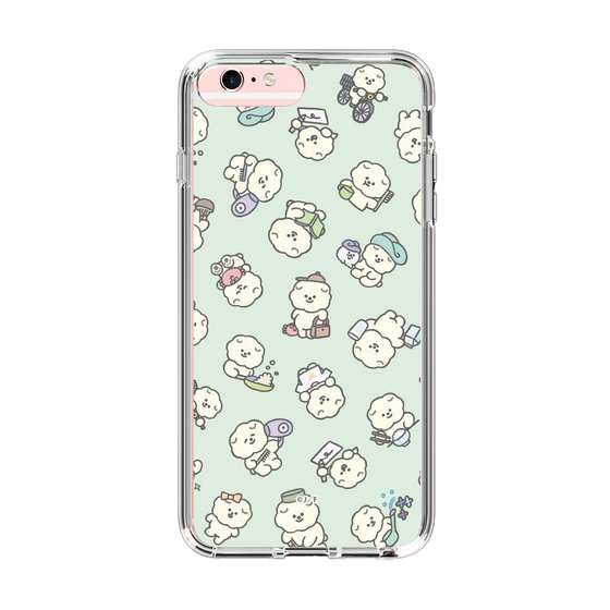 Slim Protection Case［ Mossari Mosao - Lots of Mosao - Green ］