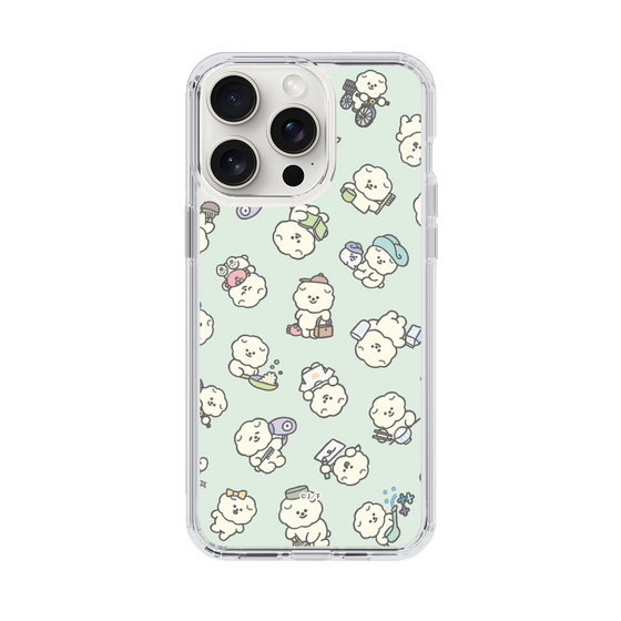 Slim Protection Case［ Mossari Mosao - Lots of Mosao - Green ］