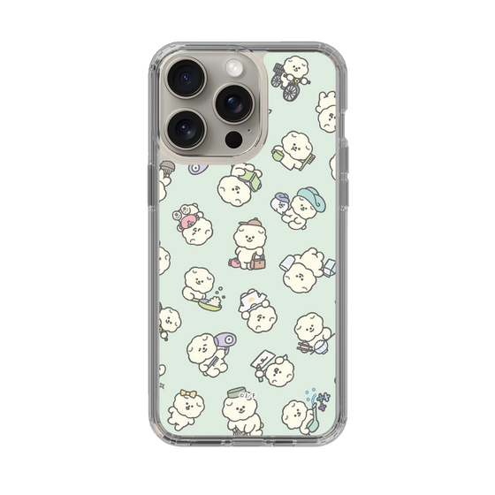 Slim Protection Case［ Mossari Mosao - Lots of Mosao - Green ］