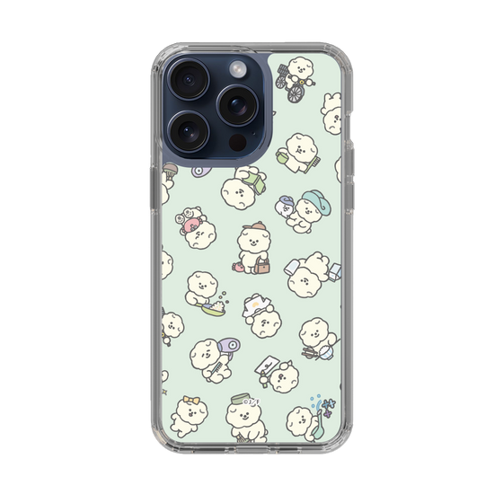 Slim Protection Case［ Mossari Mosao - Lots of Mosao - Green ］