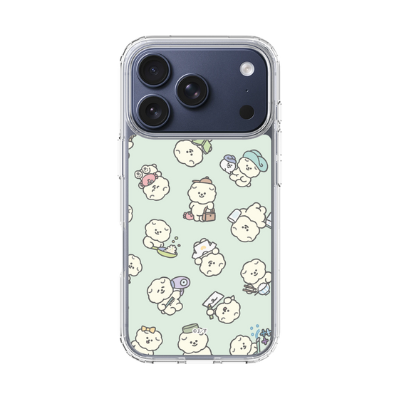 Slim Protection Case［ Mossari Mosao - Lots of Mosao - Green ］
