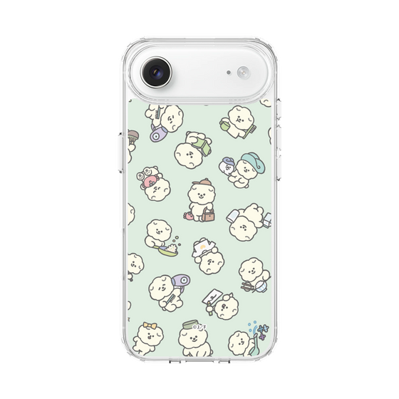 Slim Protection Case［ Mossari Mosao - Lots of Mosao - Green ］
