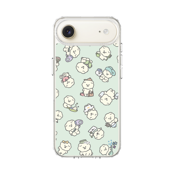 Slim Protection Case［ Mossari Mosao - Lots of Mosao - Green ］