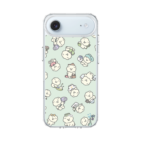 Slim Protection Case［ Mossari Mosao - Lots of Mosao - Green ］
