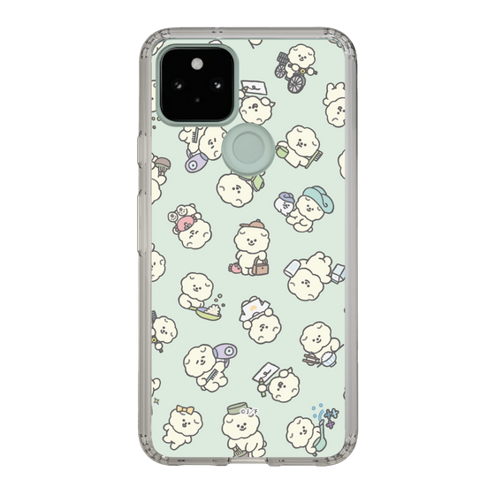 Slim Protection Case［ Mossari Mosao - Lots of Mosao - Green ］