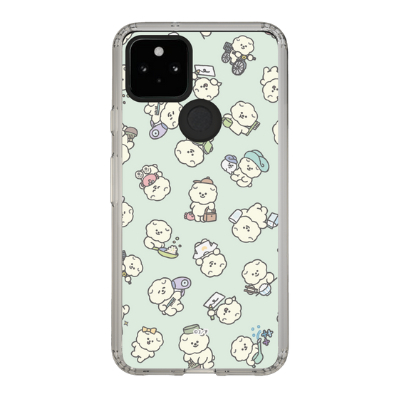 Slim Protection Case［ Mossari Mosao - Lots of Mosao - Green ］