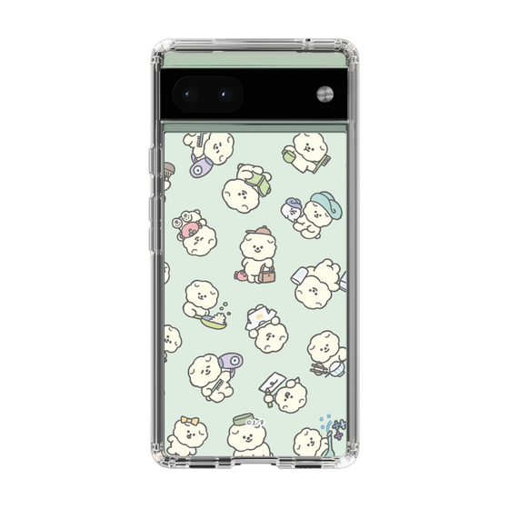 Slim Protection Case［ Mossari Mosao - Lots of Mosao - Green ］