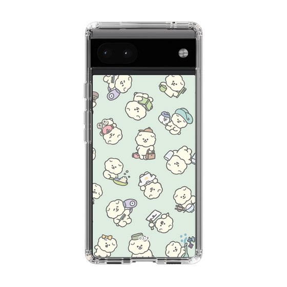 Slim Protection Case［ Mossari Mosao - Lots of Mosao - Green ］