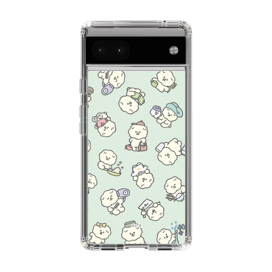 Slim Protection Case［ Mossari Mosao - Lots of Mosao - Green ］