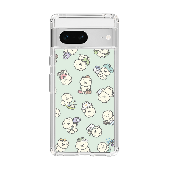 Slim Protection Case［ Mossari Mosao - Lots of Mosao - Green ］