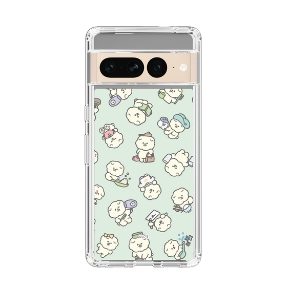 Slim Protection Case［ Mossari Mosao - Lots of Mosao - Green ］