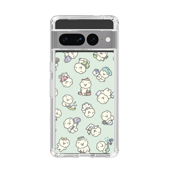 Slim Protection Case［ Mossari Mosao - Lots of Mosao - Green ］