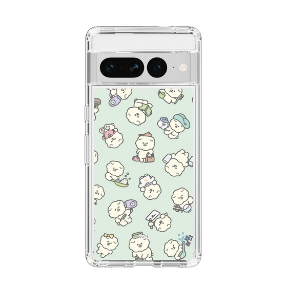 Slim Protection Case［ Mossari Mosao - Lots of Mosao - Green ］