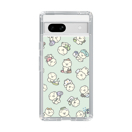Slim Protection Case［ Mossari Mosao - Lots of Mosao - Green ］