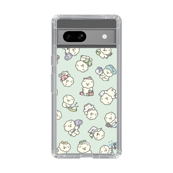 Slim Protection Case［ Mossari Mosao - Lots of Mosao - Green ］