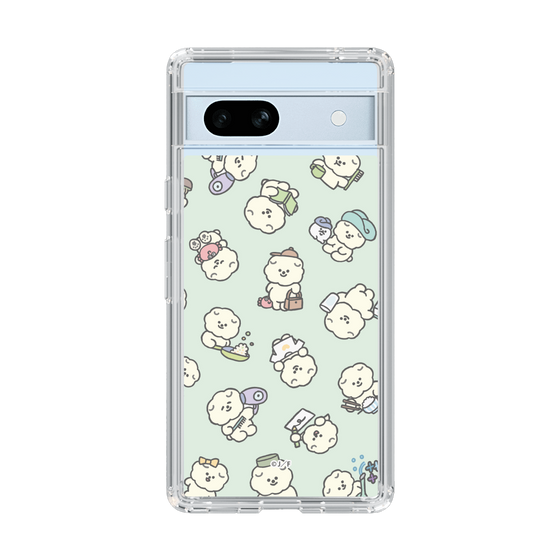 Slim Protection Case［ Mossari Mosao - Lots of Mosao - Green ］