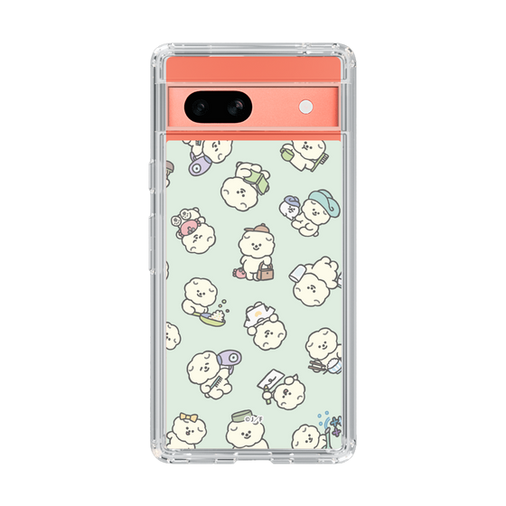 Slim Protection Case［ Mossari Mosao - Lots of Mosao - Green ］