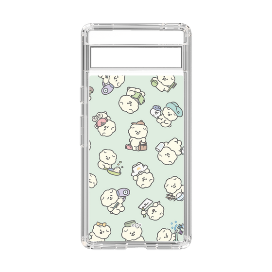 Slim Protection Case［ Mossari Mosao - Lots of Mosao - Green ］