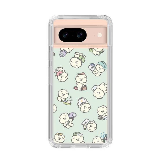 Slim Protection Case［ Mossari Mosao - Lots of Mosao - Green ］