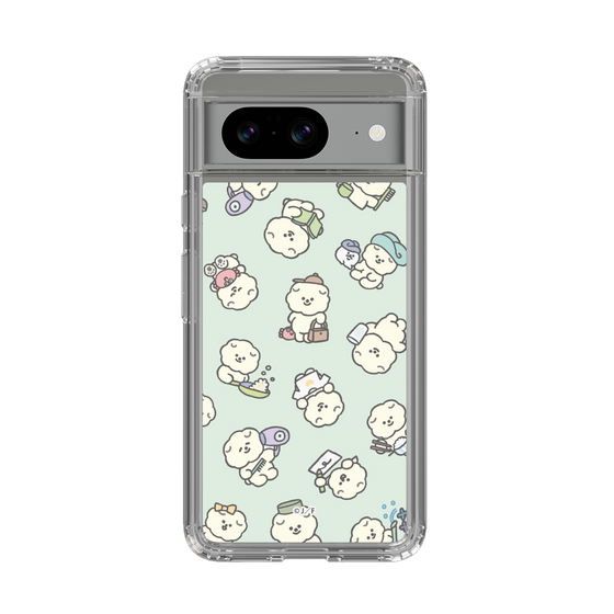 Slim Protection Case［ Mossari Mosao - Lots of Mosao - Green ］