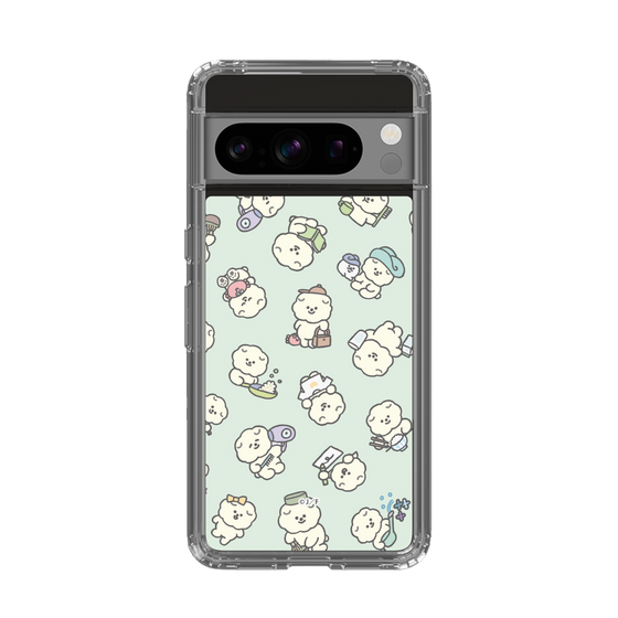 Slim Protection Case［ Mossari Mosao - Lots of Mosao - Green ］