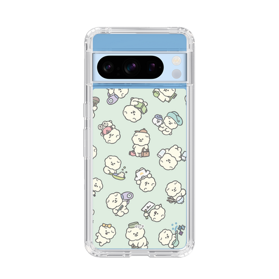 Slim Protection Case［ Mossari Mosao - Lots of Mosao - Green ］