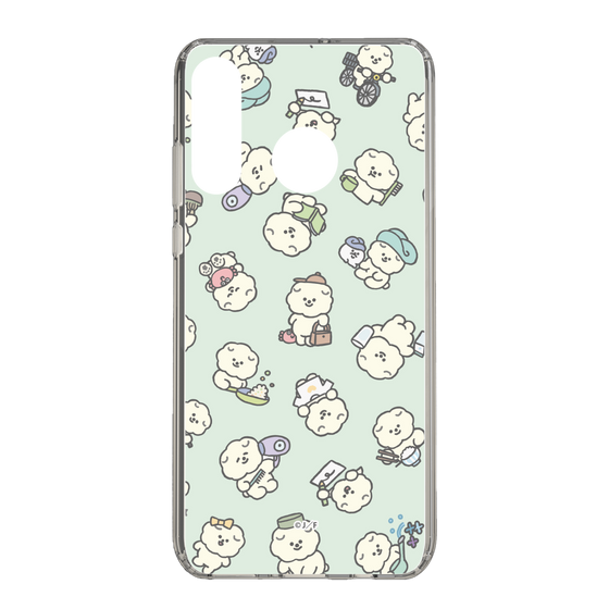 Slim Protection Case［ Mossari Mosao - Lots of Mosao - Green ］