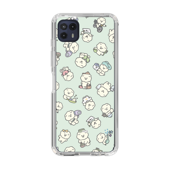 Slim Protection Case［ Mossari Mosao - Lots of Mosao - Green ］