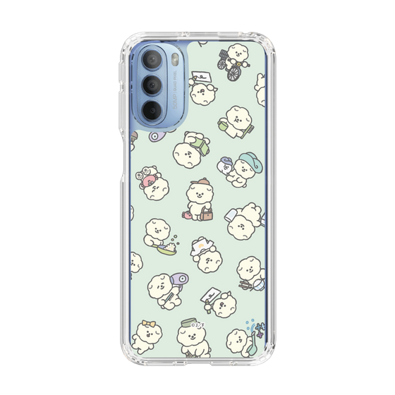 Slim Protection Case［ Mossari Mosao - Lots of Mosao - Green ］