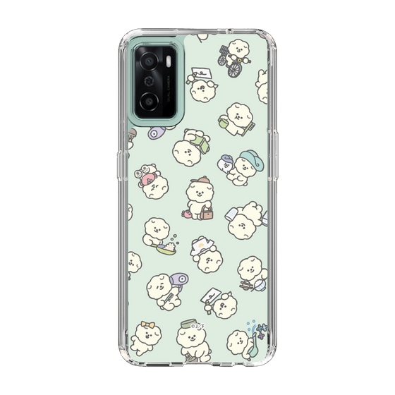 Slim Protection Case［ Mossari Mosao - Lots of Mosao - Green ］