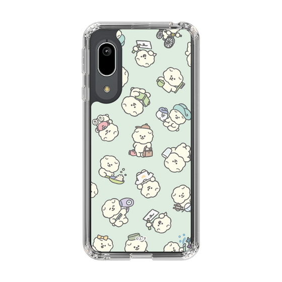 Slim Protection Case［ Mossari Mosao - Lots of Mosao - Green ］