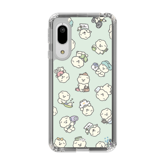 Slim Protection Case［ Mossari Mosao - Lots of Mosao - Green ］