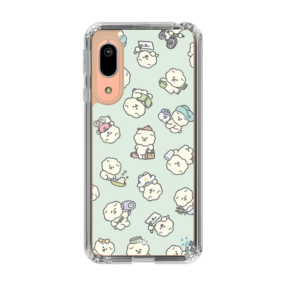 Slim Protection Case［ Mossari Mosao - Lots of Mosao - Green ］