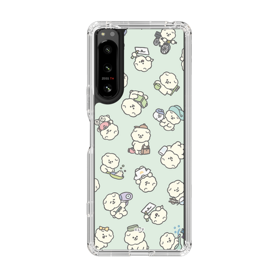 Slim Protection Case［ Mossari Mosao - Lots of Mosao - Green ］