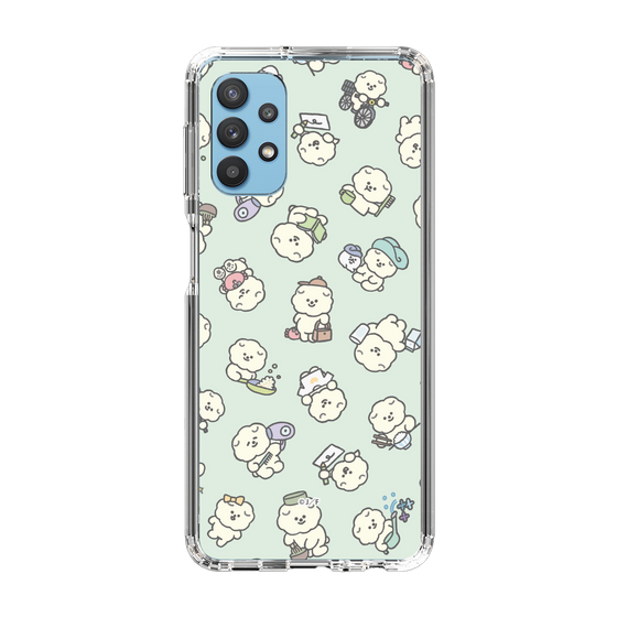 Slim Protection Case［ Mossari Mosao - Lots of Mosao - Green ］