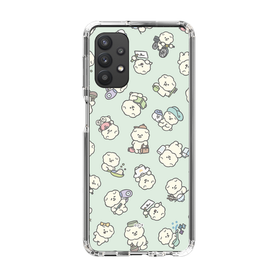 Slim Protection Case［ Mossari Mosao - Lots of Mosao - Green ］