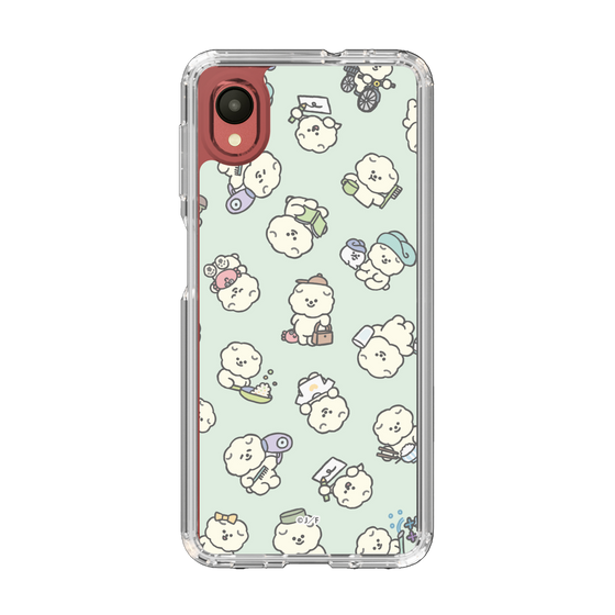Slim Protection Case［ Mossari Mosao - Lots of Mosao - Green ］