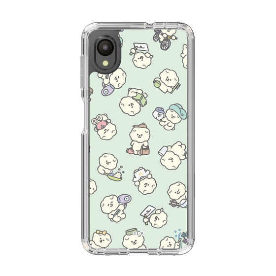 Slim Protection Case［ Mossari Mosao - Lots of Mosao - Green ］