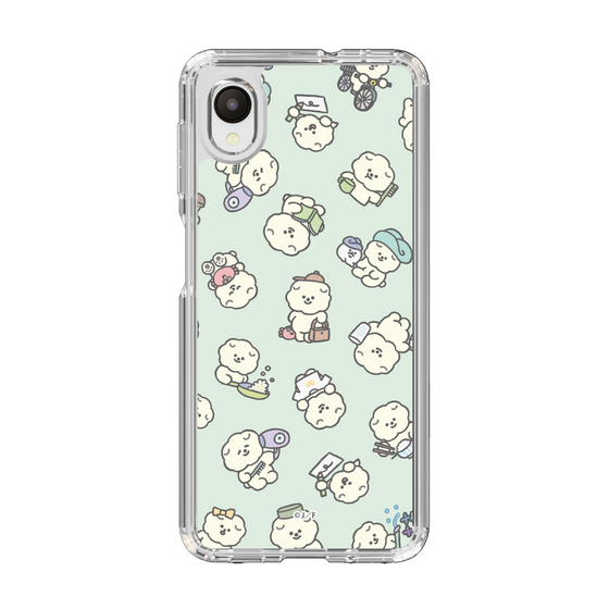 Slim Protection Case［ Mossari Mosao - Lots of Mosao - Green ］